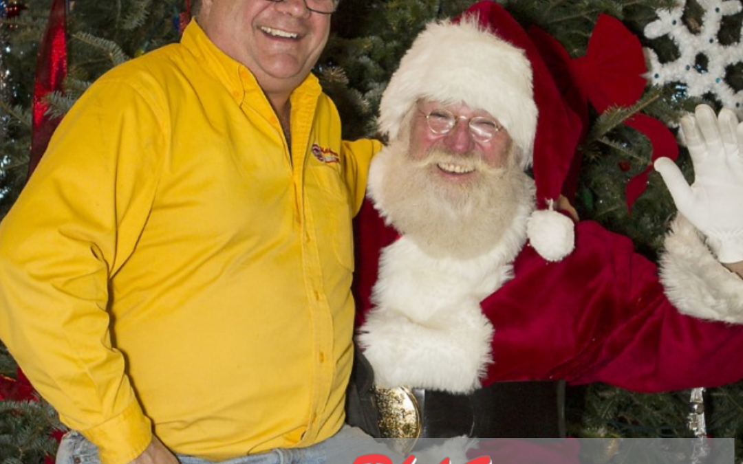 Santa and Phil Groves